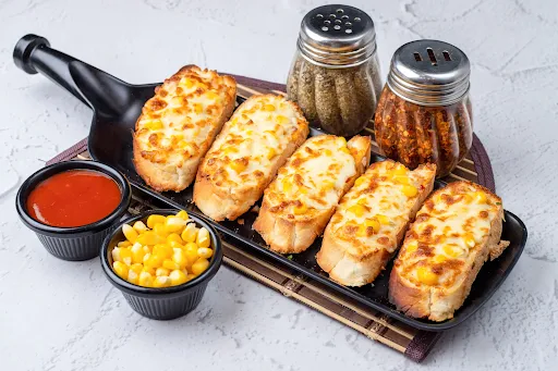 Corny Cheese Garlic Bread