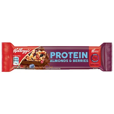 Kellogg's Kelloggs K-Energy Bar - Protein Almonds & Berries - 30 gm