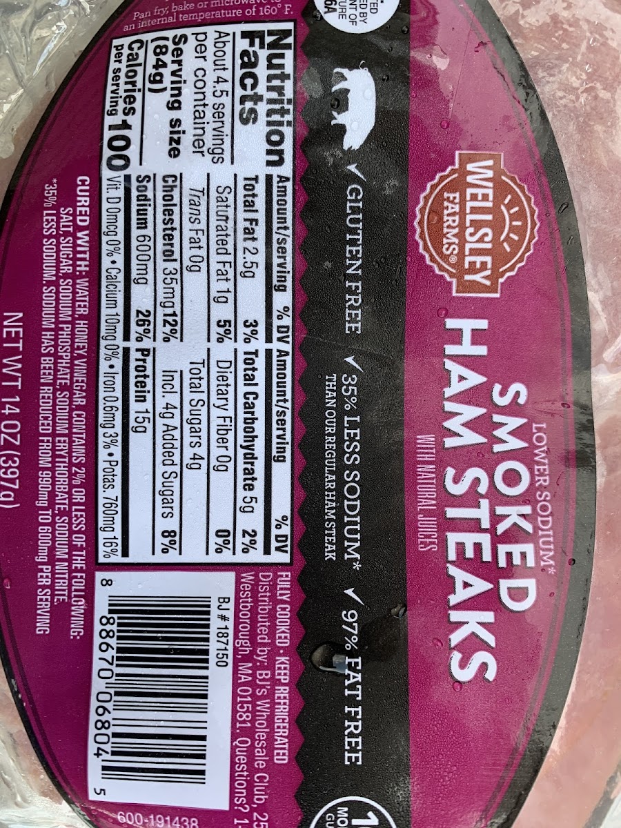 Ham Steaks