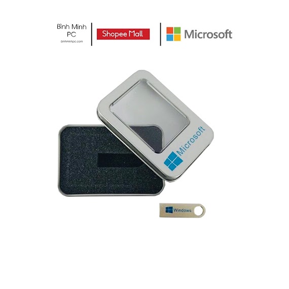 [Mã Bmlt35 Giảm Đến 35K] Usb Microsoft Cài Đặt Windows 10Pro