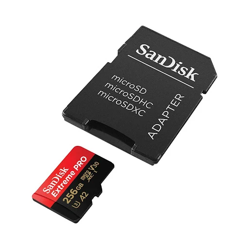 Thẻ nhớ SanDisk Extreme Pro microSDXC 256GB (SDSQXCD-256G-GN6MA) (Có adaptor)