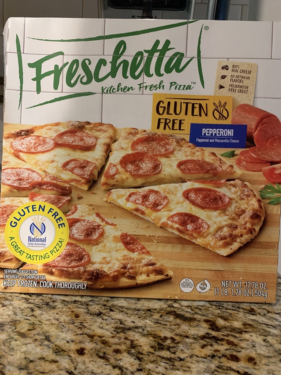 Gluten Free Pepperoni Pizza (Frozen)