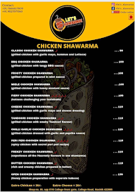 Let's Shawarma menu 5