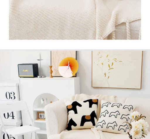 Title 11, Light Luxury Sofa and Bed Cushions Cute Childre...
