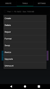 AParted ( Sd card Partition )