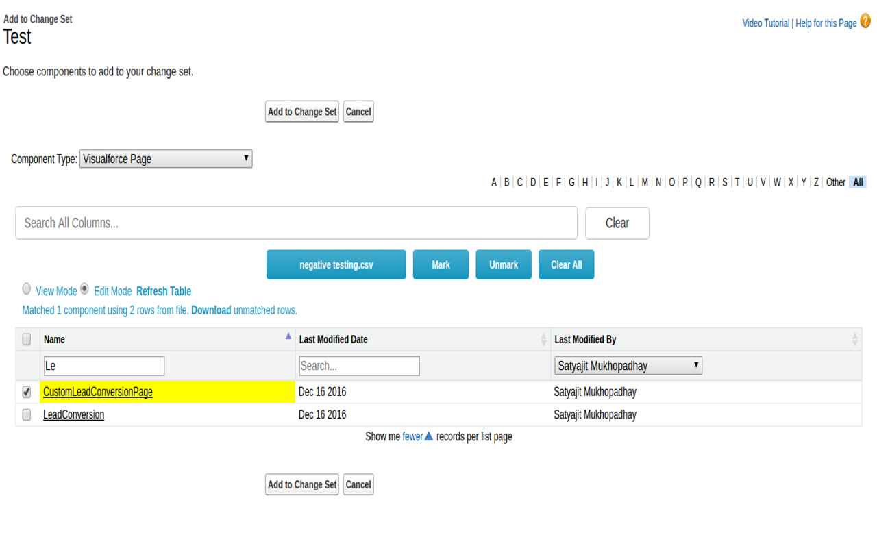 Salesforce Change Set Turbo Preview image 3