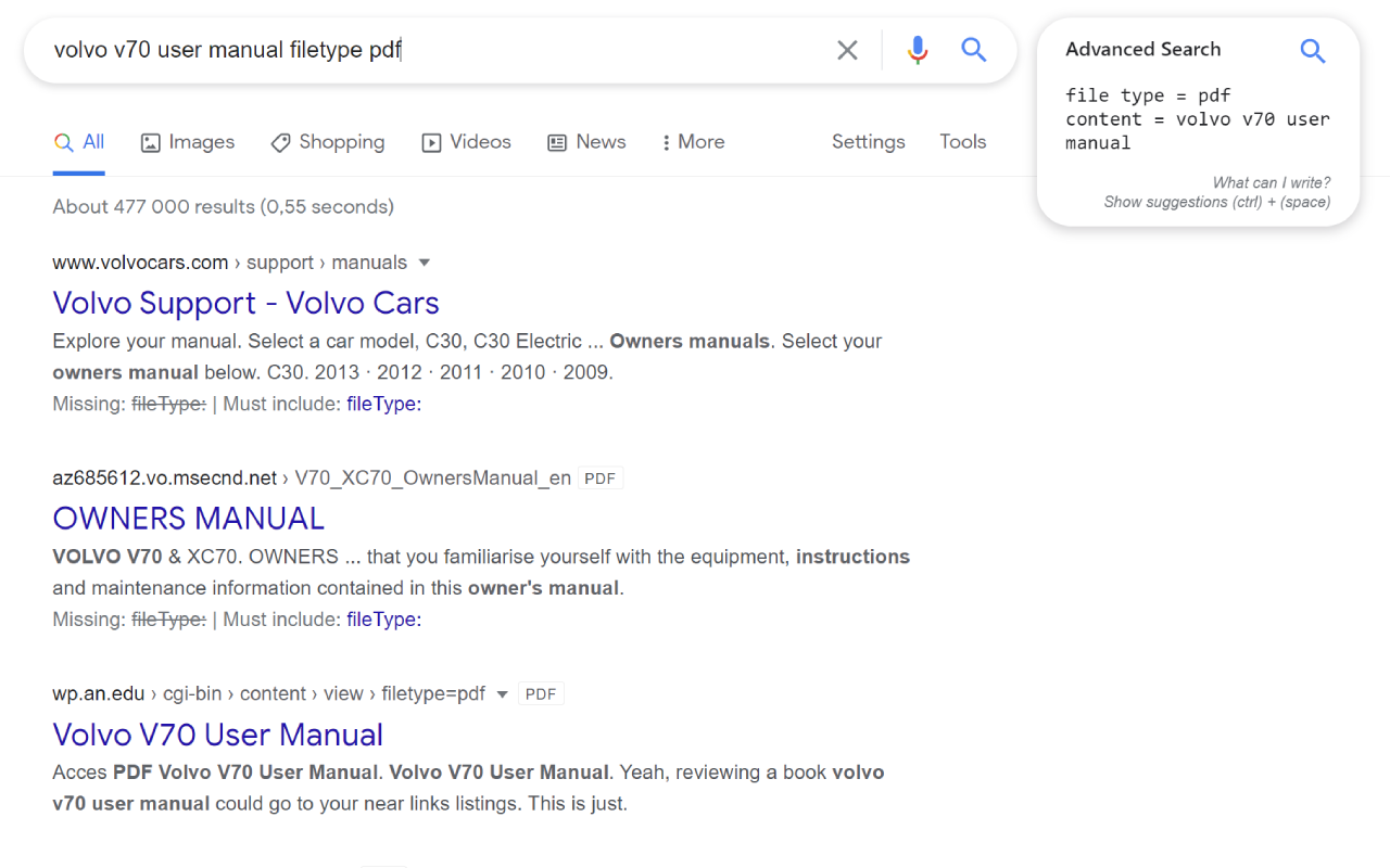 Natural Advanced Search for Google™ Preview image 6