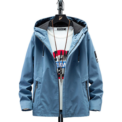 Title 1, Mens Loose All-match Hooded Jacket, versatile ...