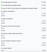 Levels By Sunburn menu 4