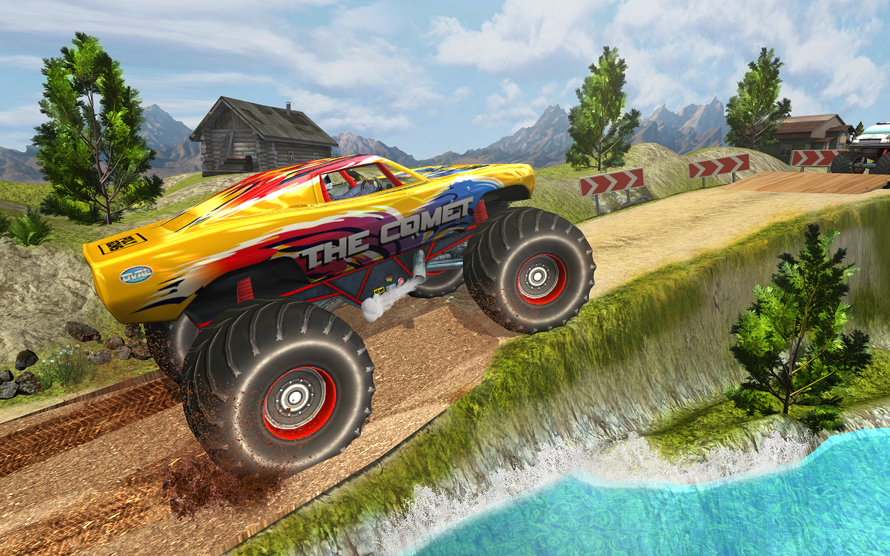 Monster Truck: Climb Racing - Crazy Road Challenge by Tapps