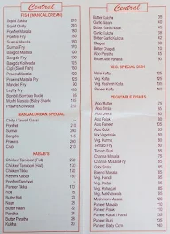 Central Lunch Home menu 6