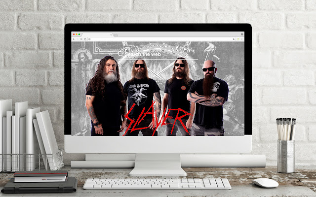 Slayer New Tab Music Theme