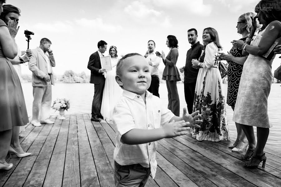 Fotógrafo de bodas Andrey Smirnov (tenero). Foto del 2 de octubre 2017