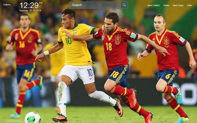 Neymar Wallpapers Theme New Tab