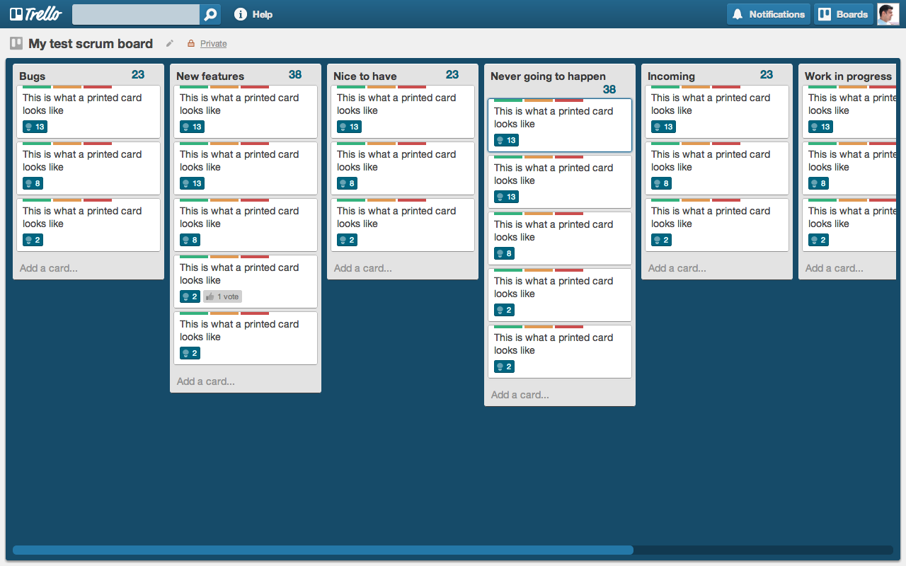 Slim Lists for Trello Preview image 0