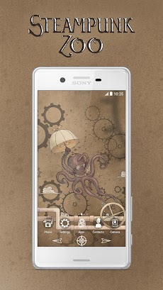 XPERIA™ Steampunk Zoo Themeのおすすめ画像4