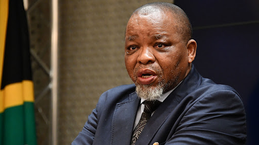 Mineral resources and energy minister Gwede Mantashe.