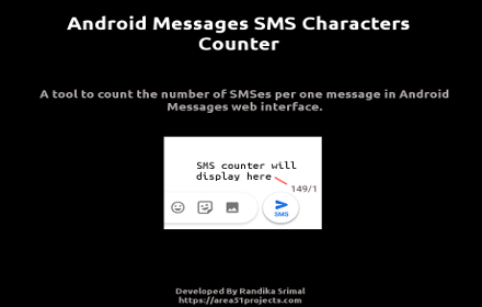 Android Messages SMS Counter small promo image