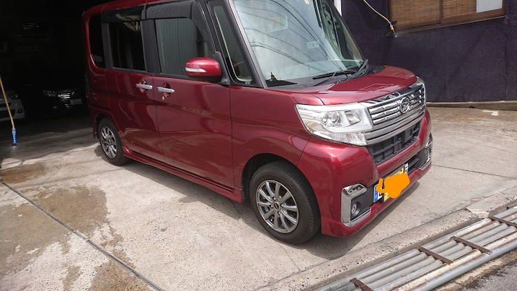 タントカスタムの広島・嫁さんの足車・パンク・インチダウンに関するカスタム事例の投稿画像4枚目