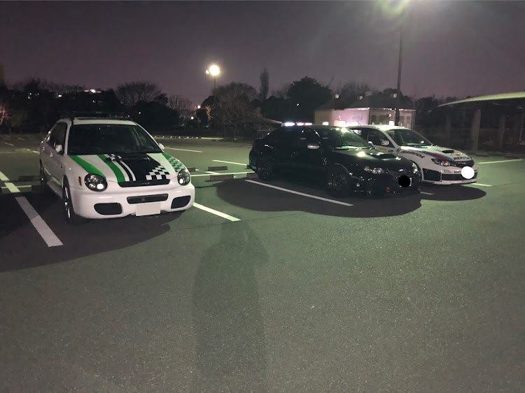 インプレッサ WRX STIの洗車・ナイトミーティング・首都高ドライブ・インプレッサ限定チーム・芝浦paに関するカスタム事例の投稿画像2枚目