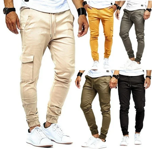 Title 5, Pantalones Deportivos Casuales para Hombre Colo...