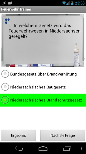 Screenshot Feuerwehr Trainer NDS