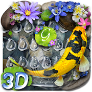 Lively 3D Koi Fish Keyboard  Icon