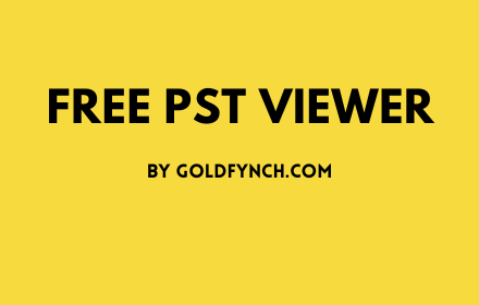 GoldFynch - Free PST Viewer small promo image