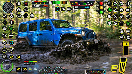 Screenshot Mud Runner Jeep Games 3d