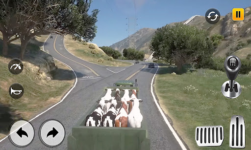 Screenshot Farm Animals Cargo Truck Games