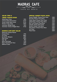 Madras Cafe menu 2