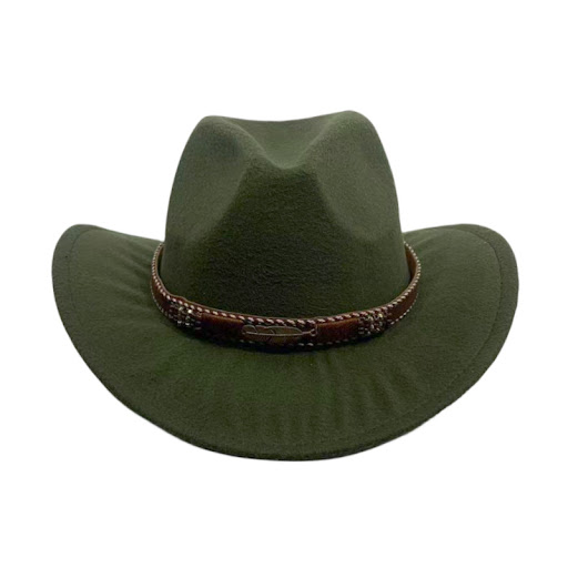 Title 9, Curling Cowboy Hat for Men and Women with Leaf ...