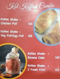 Kalmane Koffees menu 4