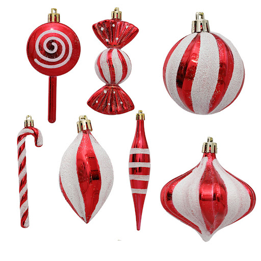 Title 4, Christmas Candy Crutch Gift Box Boots Four-Piec...