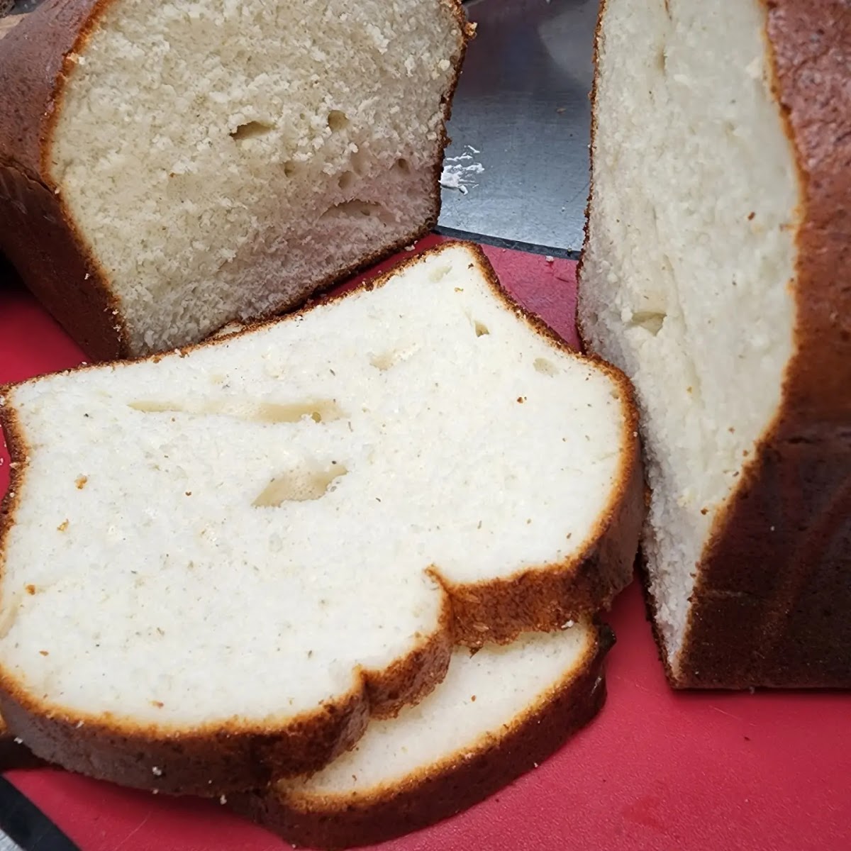 White bread loaf