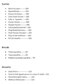 Riwaaj - e - Biryani menu 2