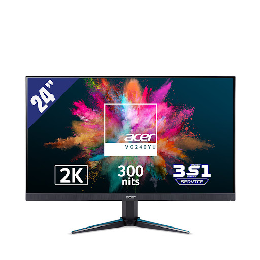 Màn hình LCD ACER 24" VG240Y U (2560 x 1440/IPS/75Hz/1 ms/FreeSync)