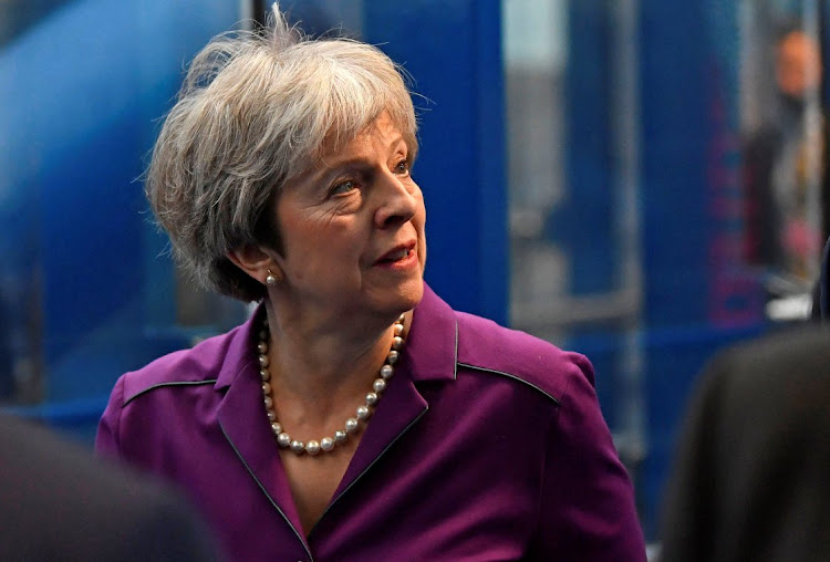 Britain's Prime Minister Theresa May at the ICC for the third day of the Conservative Party Conference in Birmingham, England, October 2 2018. REUTERS/Toby Melville