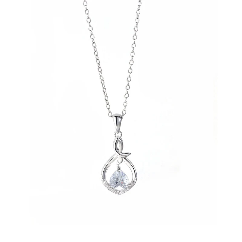 Title 3, Collier S925 Argent Mode Douce Incrustations Ha...