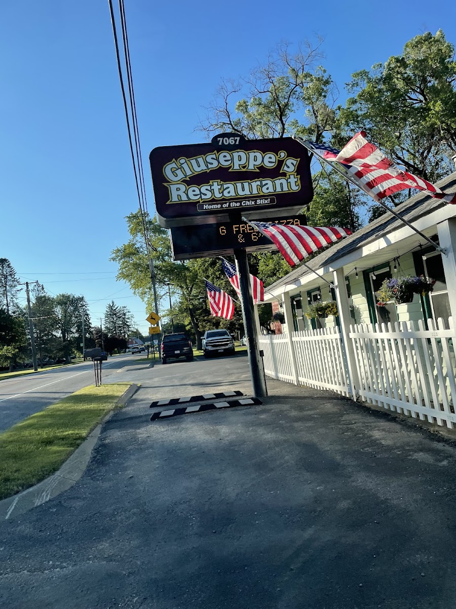 Gluten-Free at Giuseppe's Restaurant