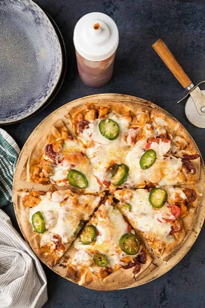 BBQ Chicken Onion Pizza [CP]