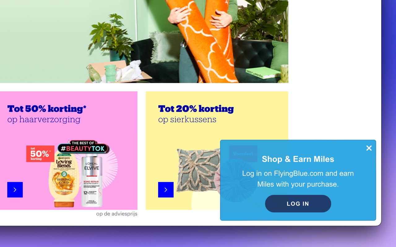 Flying Blue – Shop & Earn Miles Preview image 7