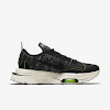 air zoom type black / electric green / light bone / black