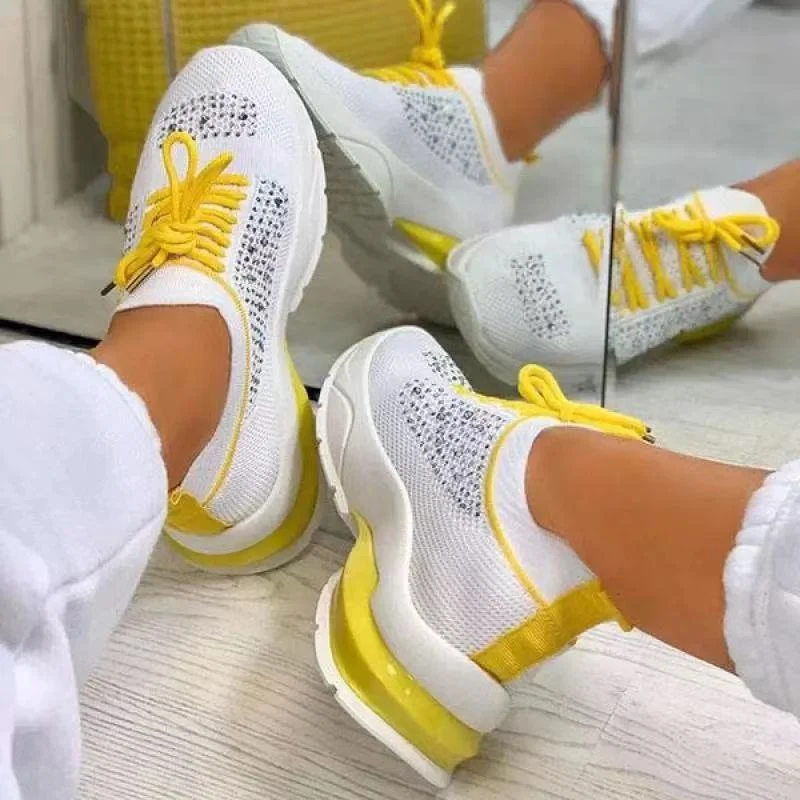 Sneakers casual estivi traspiranti in mesh taglie forti Calzature comode e leggere perfette per l'uso quotidiano e il tempo libero