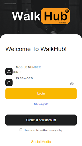 Screenshot Walkhub