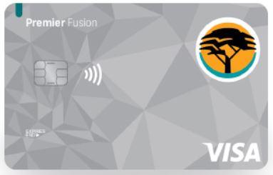 An FNB tapping-enabled card.