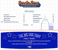 Border Bean Barbecue menu 1