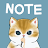 Notepad Cute Cats by mofusand icon