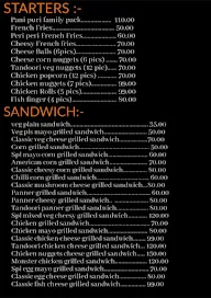 Hot And Tasty Sandwich menu 6