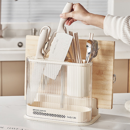 Title 7, Cream Style Kitchen Storage with High Appearanc...